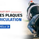 Plaque d’immatriculation un format unique