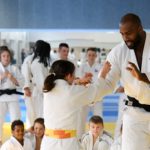 Inauguration du Hall des Sports de Goyave Teddy Riner