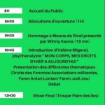 Journée de la femmes  temps forts en Guadeloupe  (1)