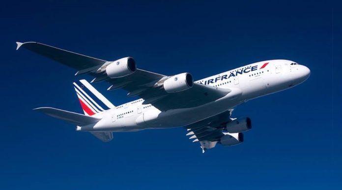 Avion Air France - vol à destination des Antilles