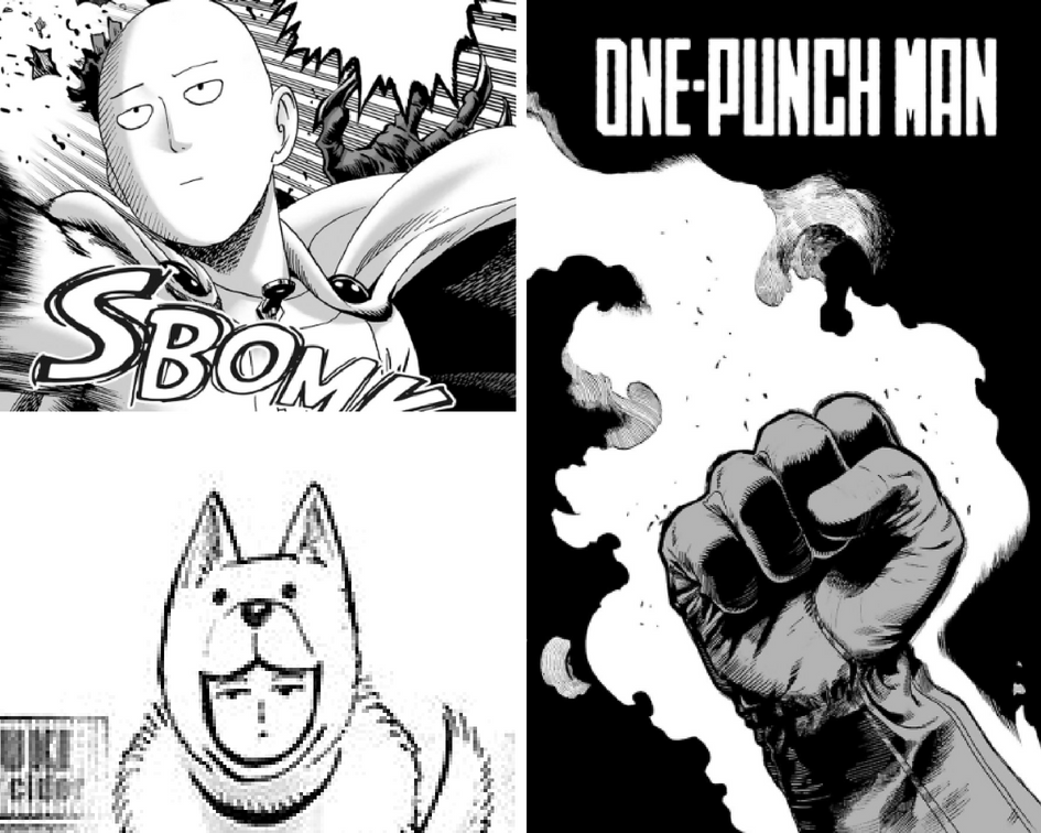 montage Saitama One-Punch Man chapter 1 Kurokawa One Murata Guadeloupe actu