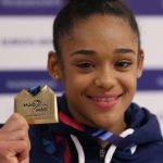 Mélanie De Jésus Dos Santos triple médaillée au Championnat d’Europe de gymnastique